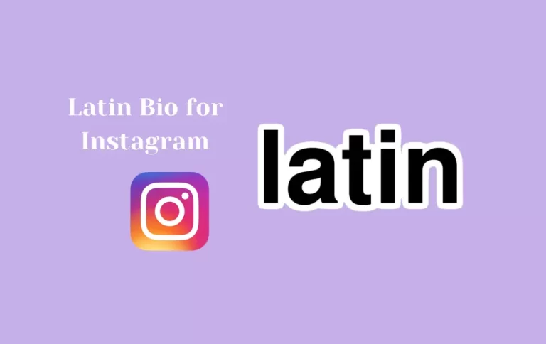 Best Latin Bio for Instagram | Latin Phrases & Captions for Instagram Bio
