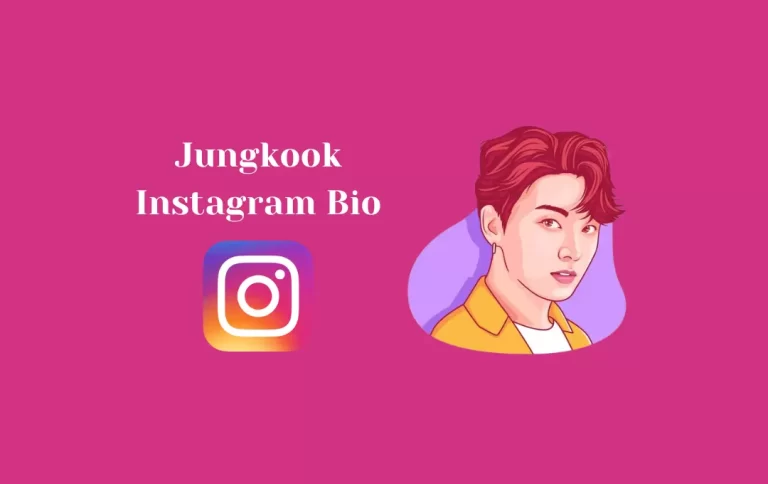 Best Jungkook Instagram Bio | Instagram Bio for Jungkook Lovers