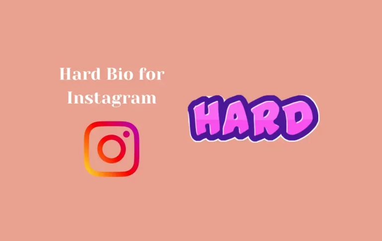 Best Hard Bio for Instagram | Hard Bio Instagram Captions