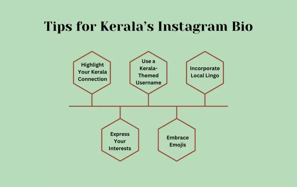 Infographics: Tips for Kerala’s Instagram Bio