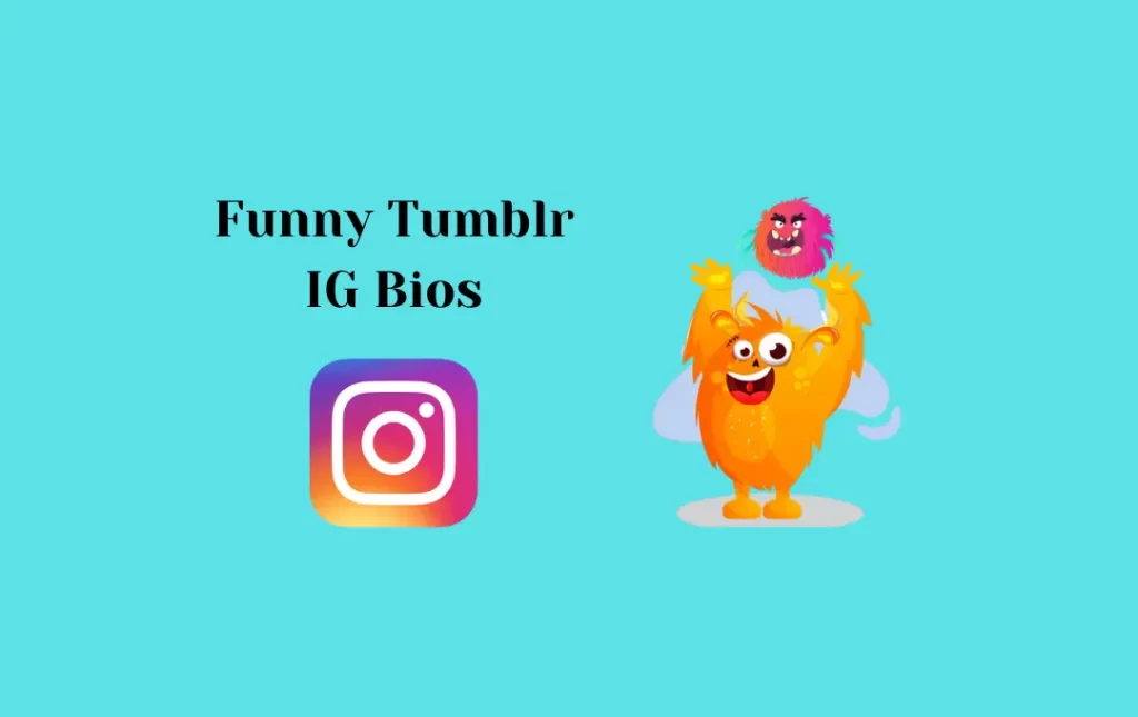 Funny Tumblr Instagram Bios
