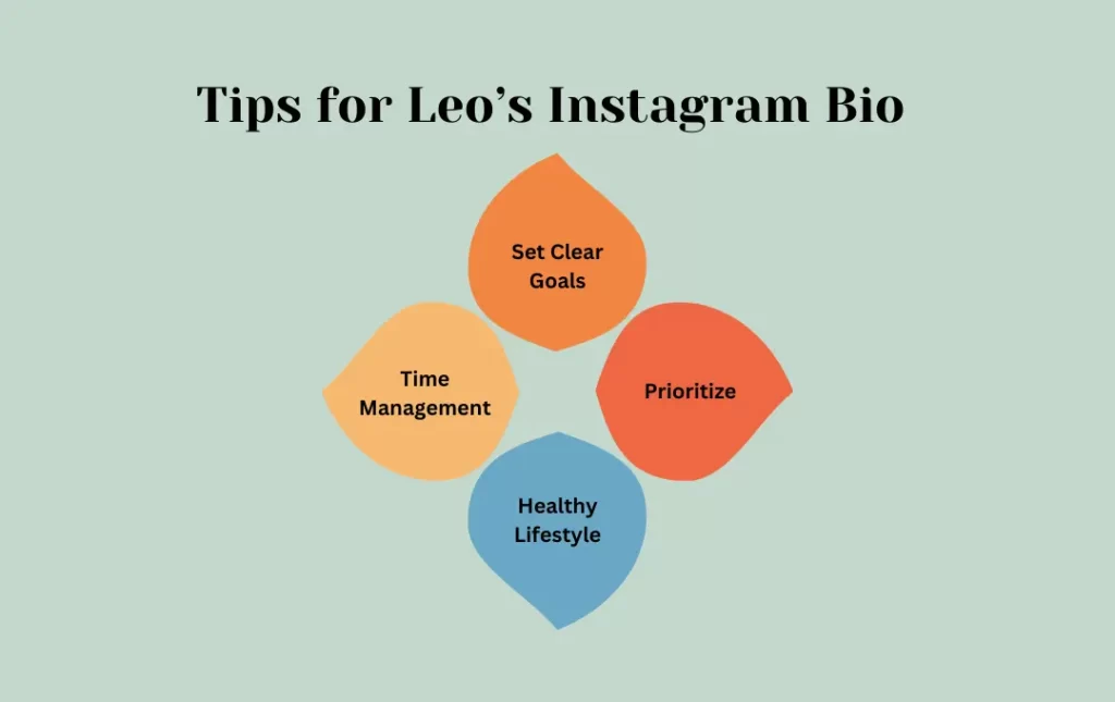 Infographics: Tips for Leo’s Instagram Bio 