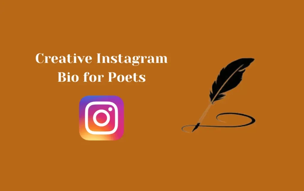 Creative Instagram Bio for Poets