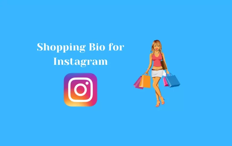 Awesome Shopping Bio for Instagram | Instagram Bio for Shopping Store