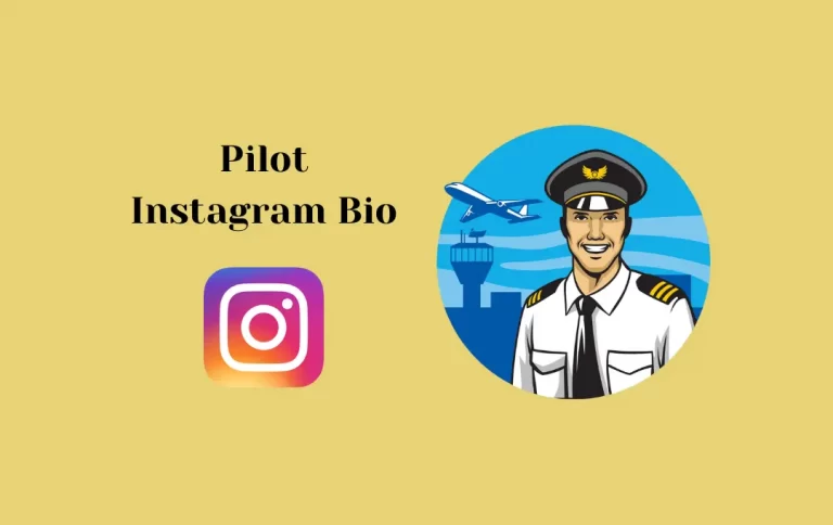 Best Pilot Instagram Bio | Pilot Captions for Instagram Bio