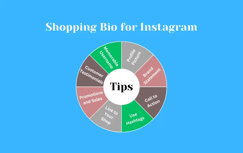 Infographics: Tips for Shopping Instagram Bio