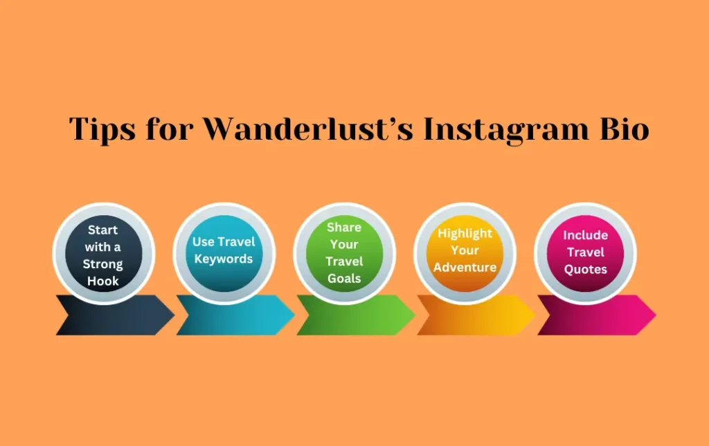 Infographics: Tips for Wanderlust’s Instagram Bio