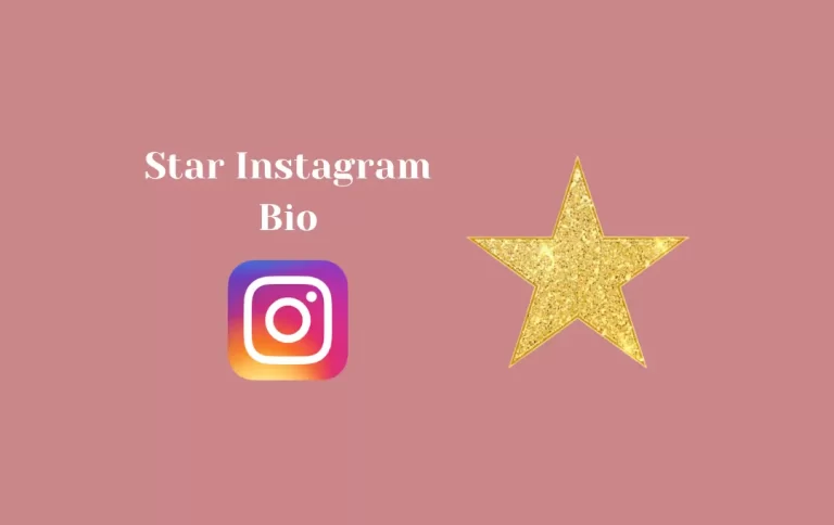 Perfect Star Instagram Bio | Star Captions for Instagram Bio