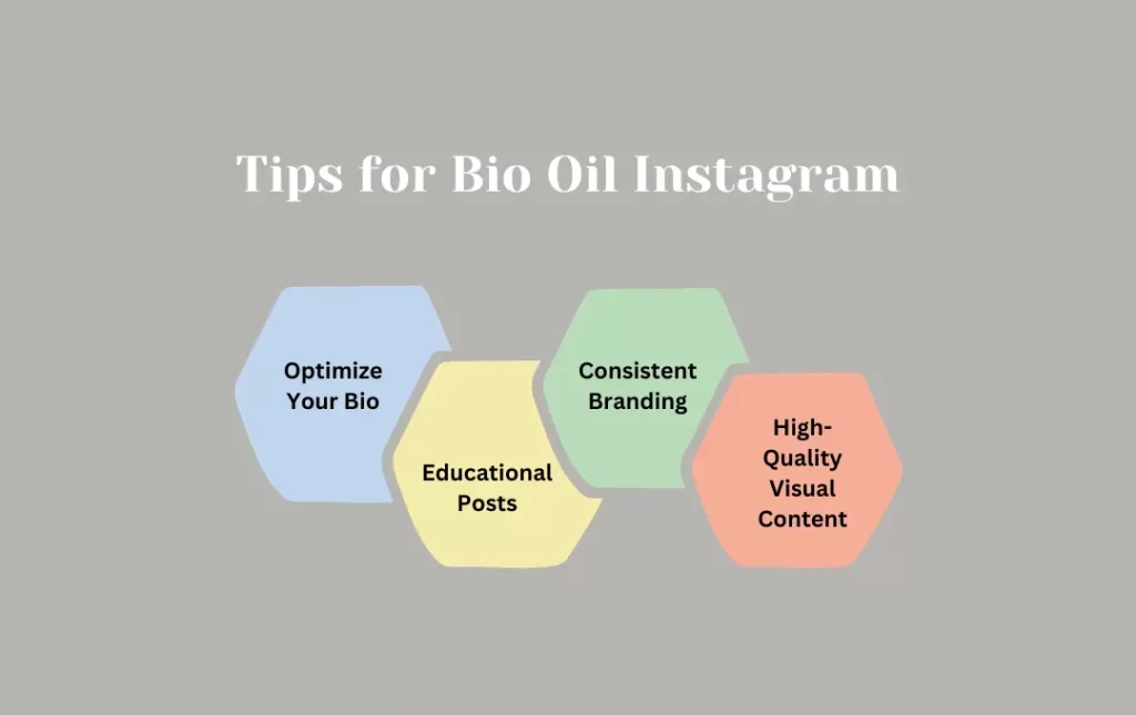 Infographics: Tips for Bio Oil Instagram