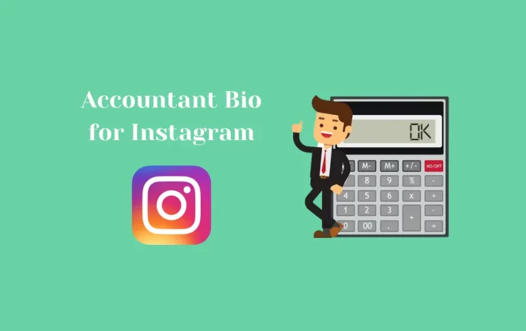 Best Accountant Bio for Instagram | Accountant Captions for Instagram Bio