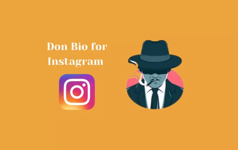 Perfect Don Bio for Instagram | Don Attitude Bios & Captions