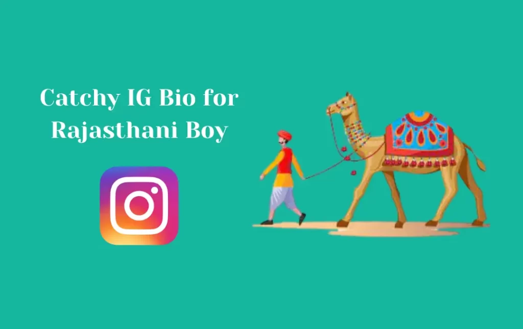 Catchy IG Bio for Rajasthani Boy