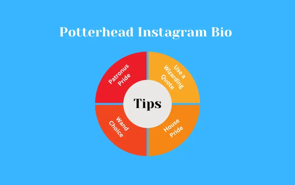 Infographics:Tips for Potterhead Instagram Bio 