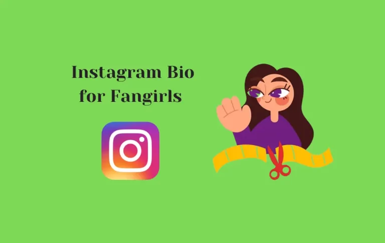 Best Instagram Bio for Fangirls | Instagram Bios for Fan Page