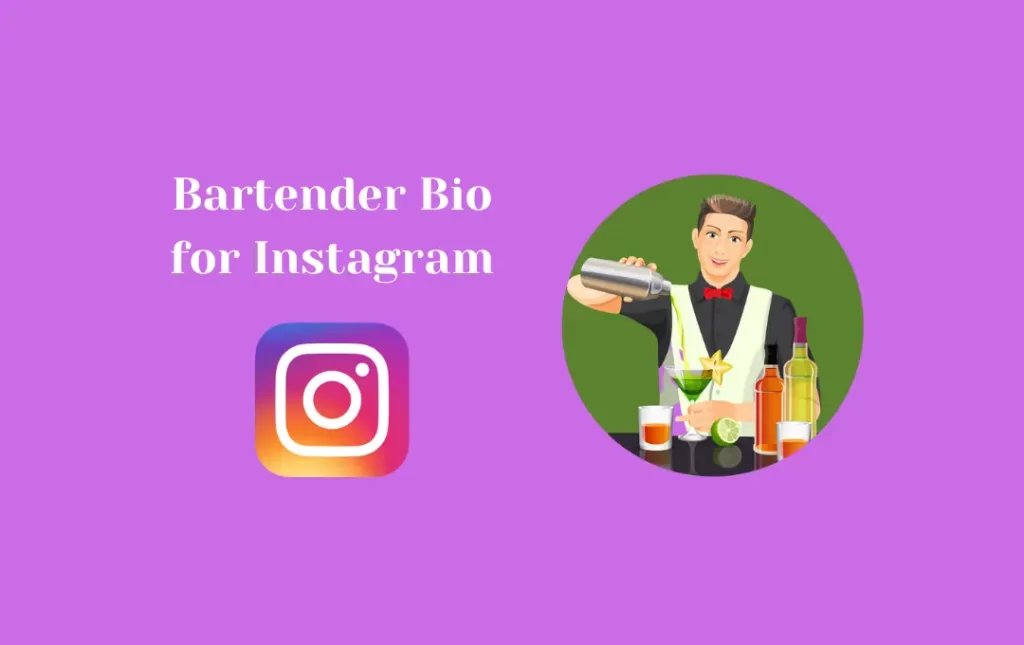 Bartender Bio for Instagram