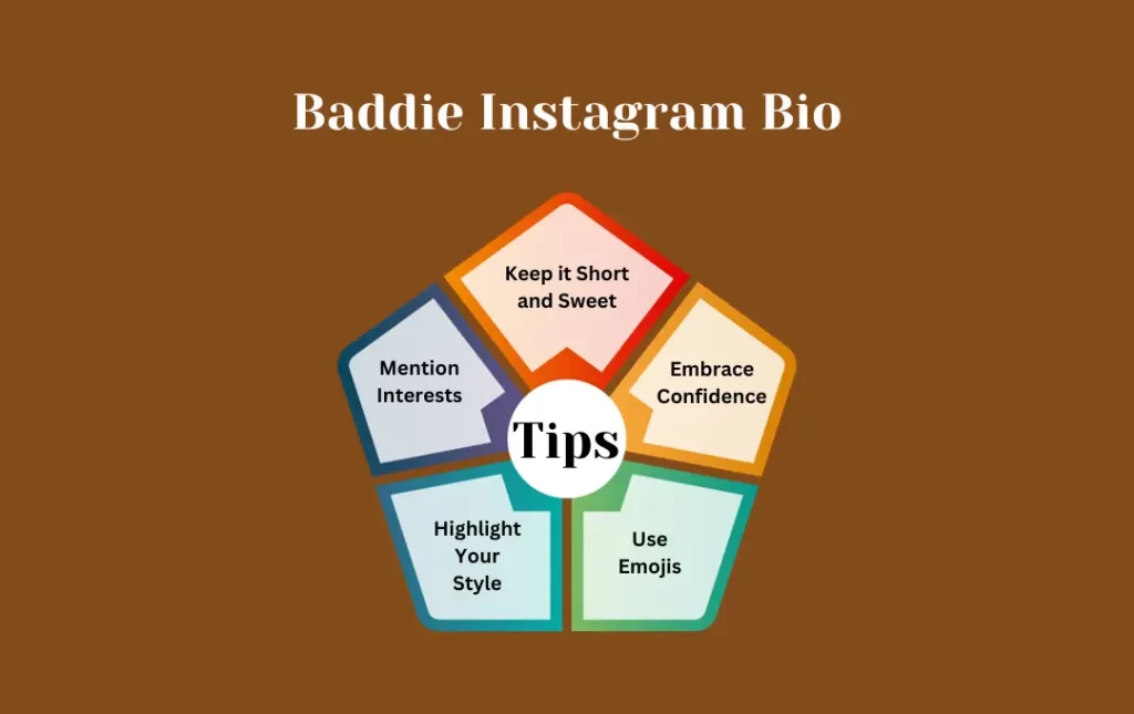 Infographics: Tips for Baddie Instagram Bio