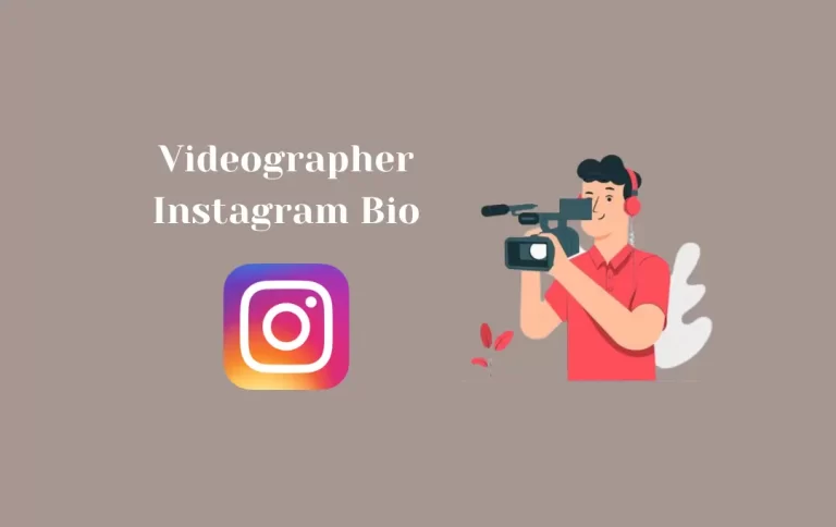 Best Videographer Instagram Bio | Instagram Bio for Your Photography Business