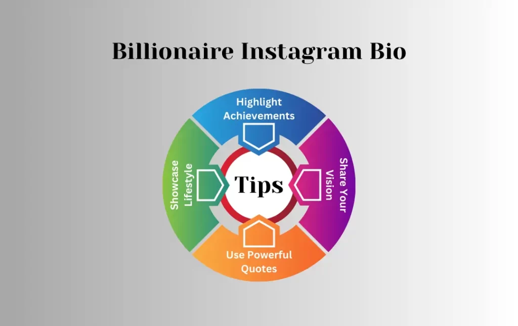 Infographics: Tips for Billionaire Instagram Bio