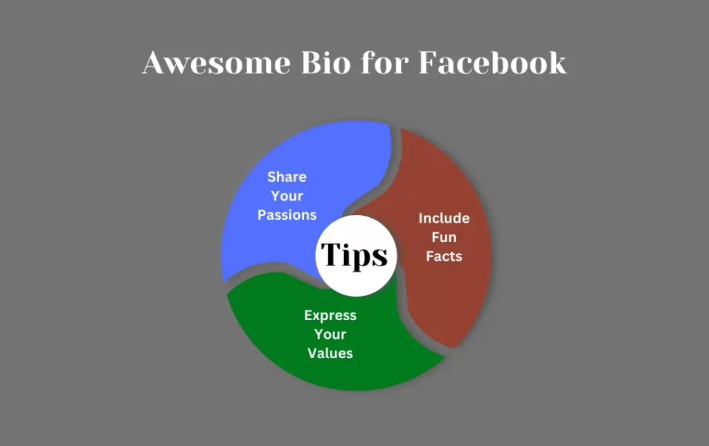 Infographics: Tips for Awesome Bio for Facebook