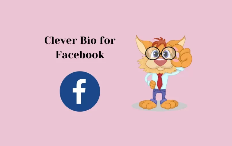Perfect Clever Bio for Facebook | Awesome, Top Clever Bios for Your Facebook Profile