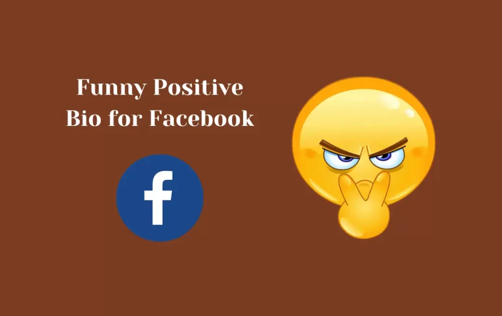 Funny Positive Bio for Facebook
