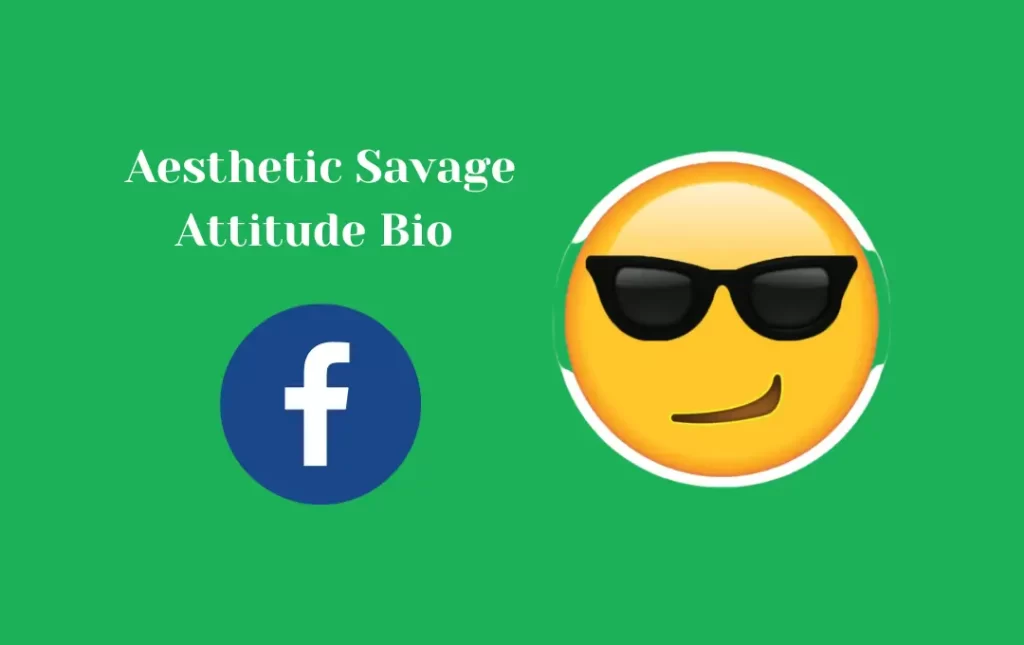 Aesthetic Savage Attitude Bio 