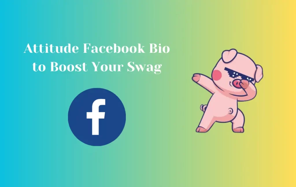 Attitude Facebook Bio to Boost Your Swag