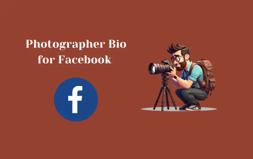 Photographer Bio for Facebook