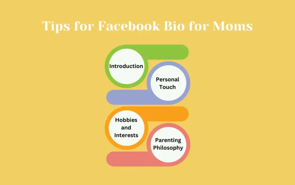 Infographics: Tips for Tips for Facebook Bio for Moms
