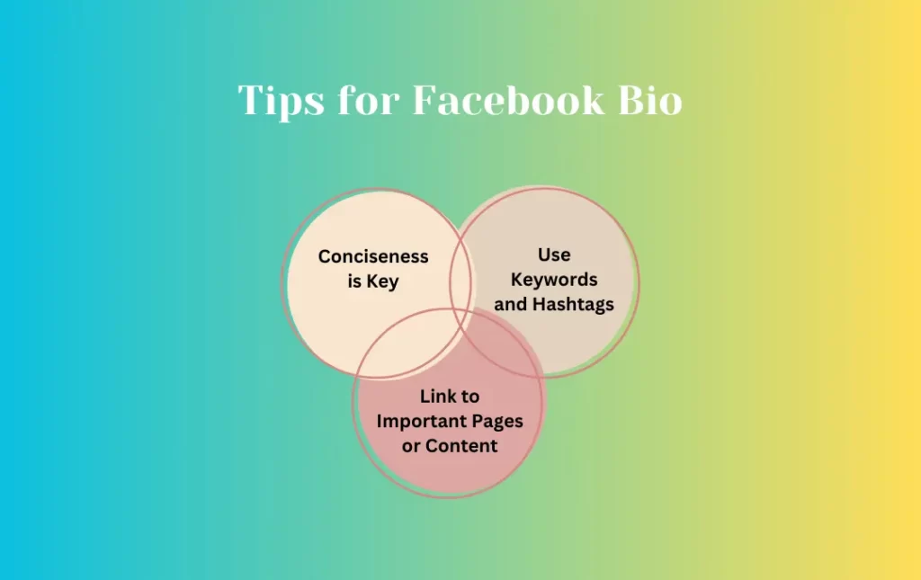 Infographics: Tips for Facebook Bio