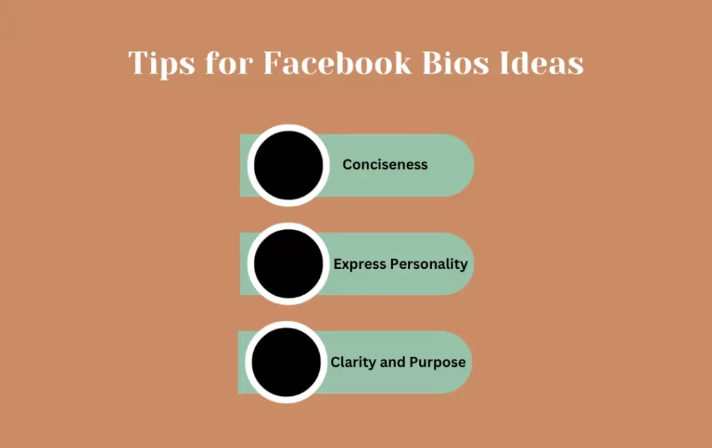 Infographics: Tips for Facebook Bios Ideas