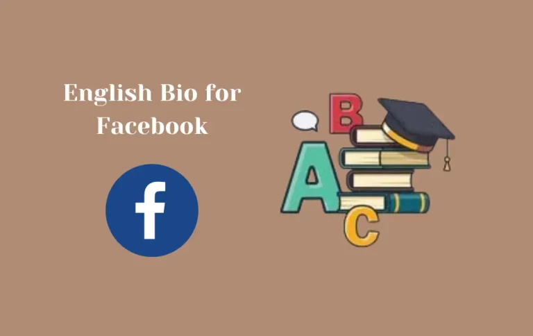 Awesome English Bio for Facebook | Top & Unique FB Bios in English