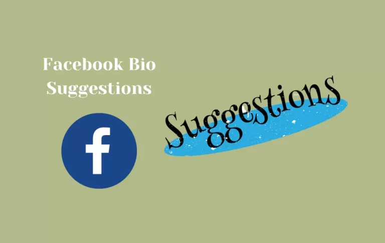 Awesome Facebook Bio Suggestions | Attitude, Classy, Swag & VIP FB Bio Suggestions
