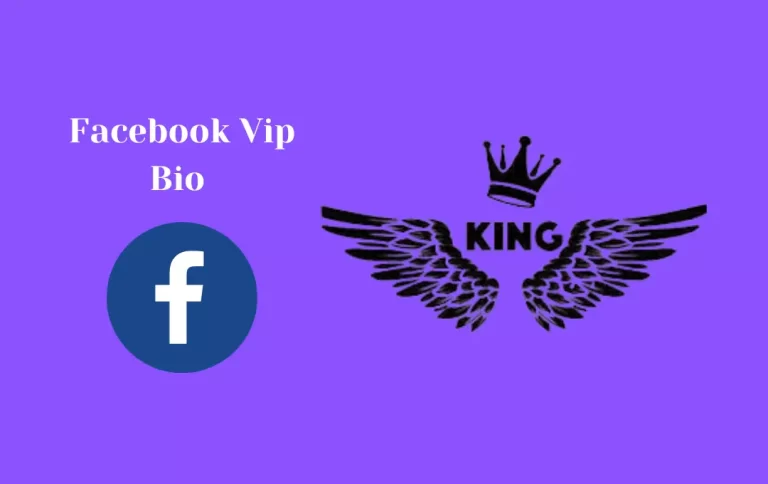 Facebook Vip Bio | Best Stylish Vip Bio for Vip Account