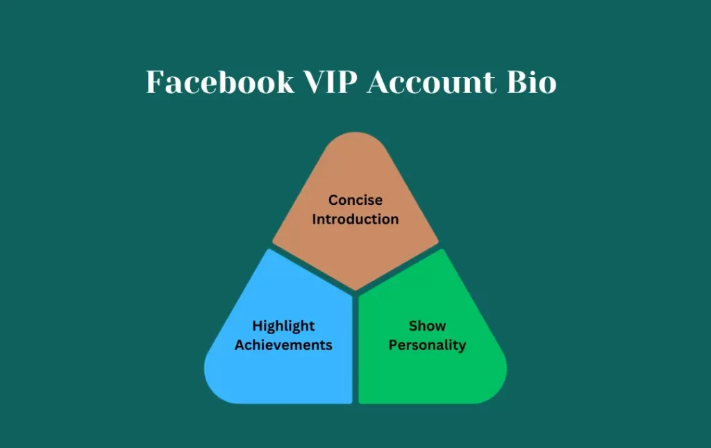 Infographics Tips for Facebook VIP Account Bio