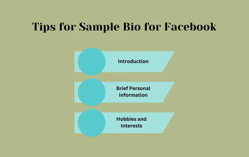 Infographics: Tips for Sample Bio for Facebook 