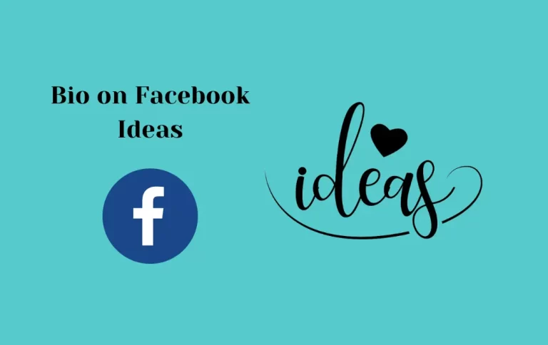 Best Bio on Facebook Ideas | Stylish & Top Bios for Facebook