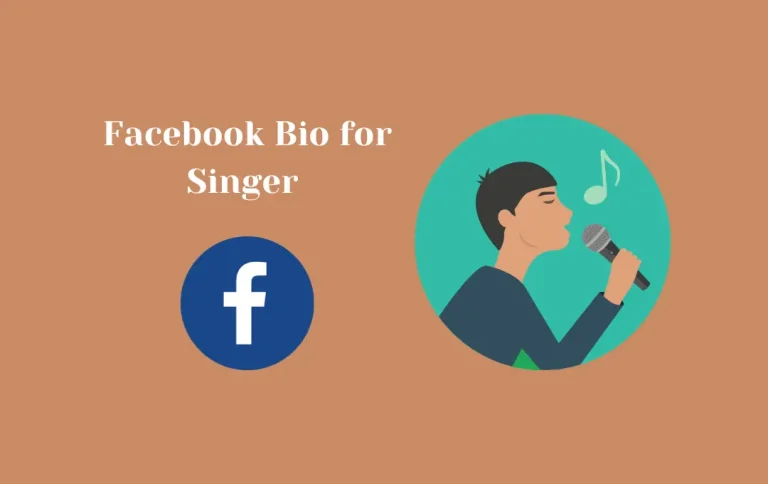 Awesome Facebook Bio for Singer | Professional Facebook Bio for Musician & Singer