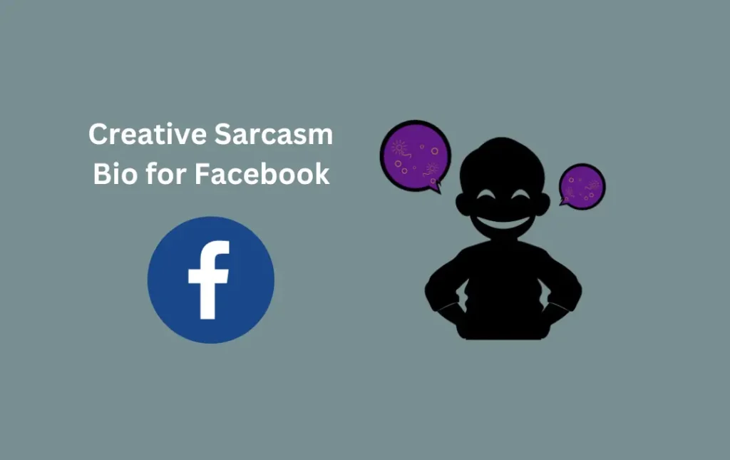 Creative Sarcasm Bio for Facebook