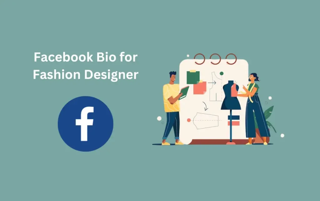 Facebook Bio for Fashion Designer