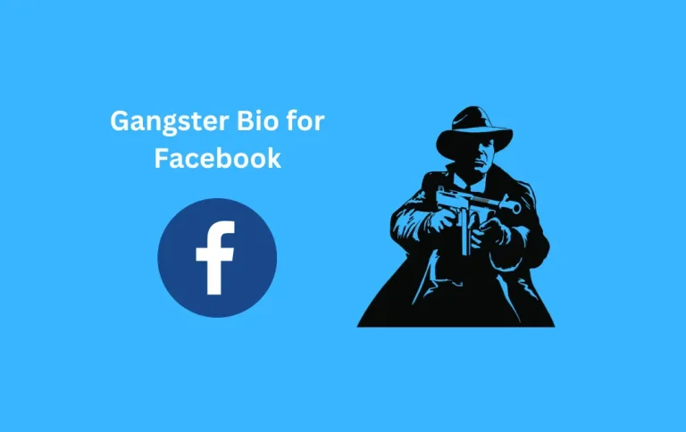 Best Gangster Bio for Facebook | Bold & Dangerous Don FB Bios to Show Your Gangster Side in 2024