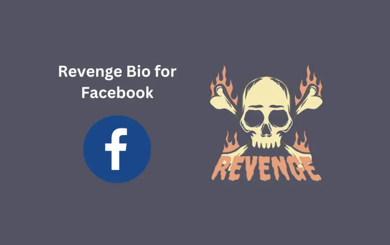 Perfect Revenge Bio for Facebook | Awesome & Amazing Revenge Captions & Quotes in 2024
