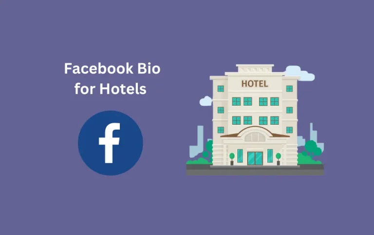 Best Facebook Bio for Hotels | Top Five-Star Hotel Bios for Facebook in 2024