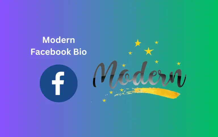 Best Modern Facebook Bio | Top & Latest Facebook Bios in 2024