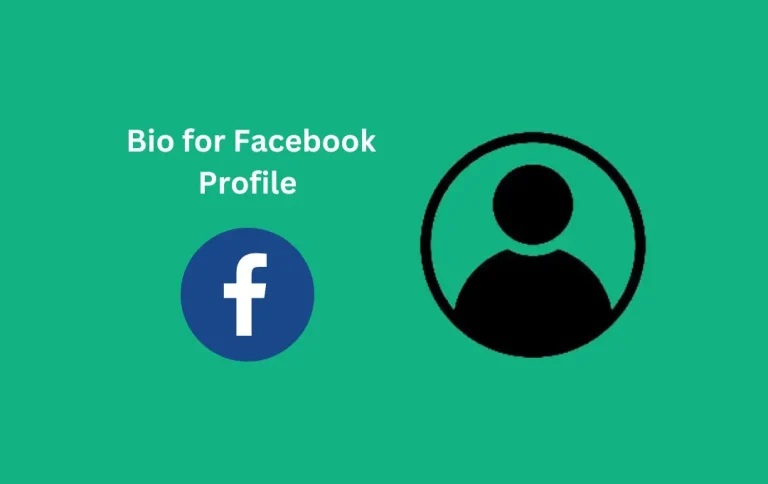 Best Bio for Facebook Profile | Top & Stylish FB Profile Bios in 2024