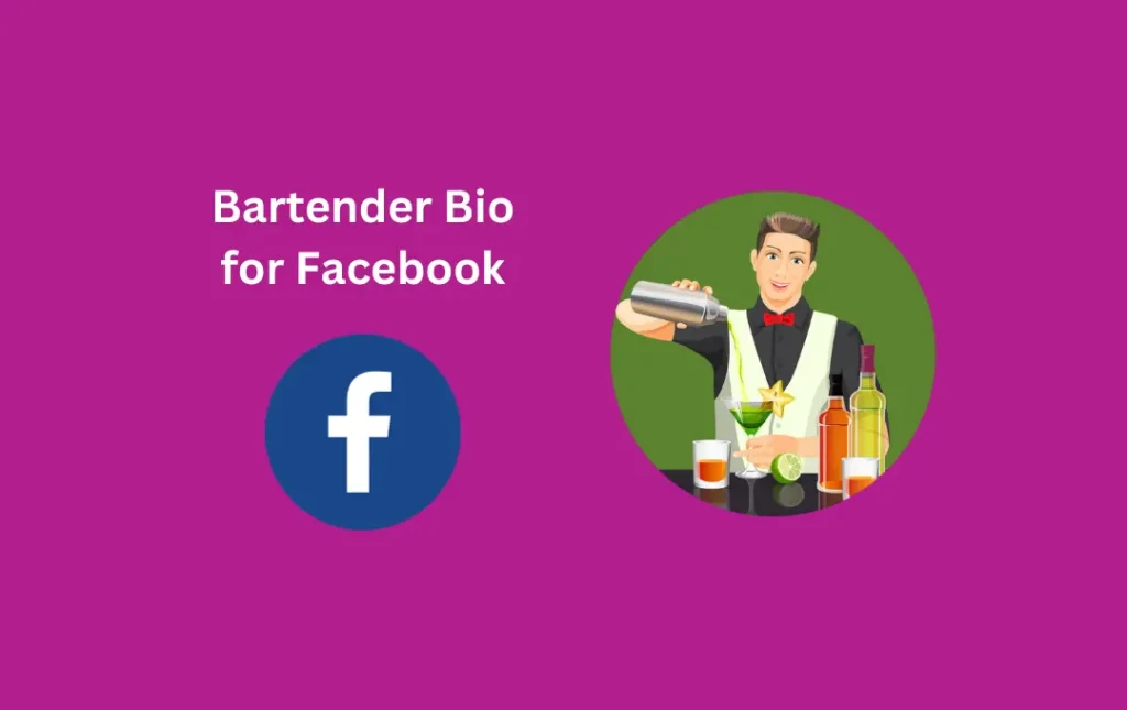 Bartender Bio for Facebook