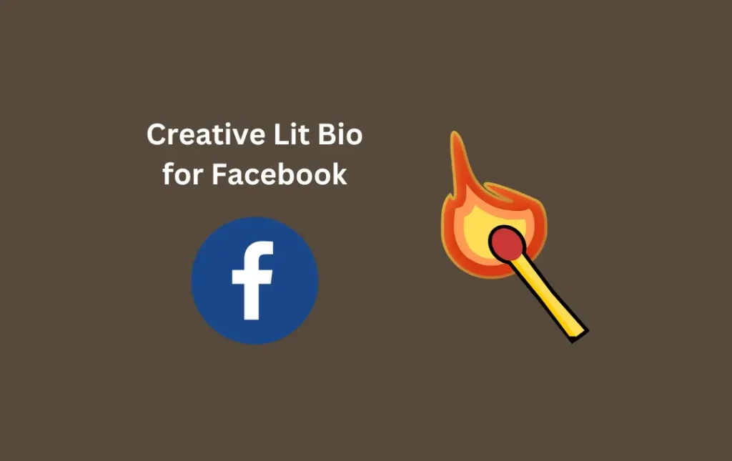 Creative Lit Bio for Facebook