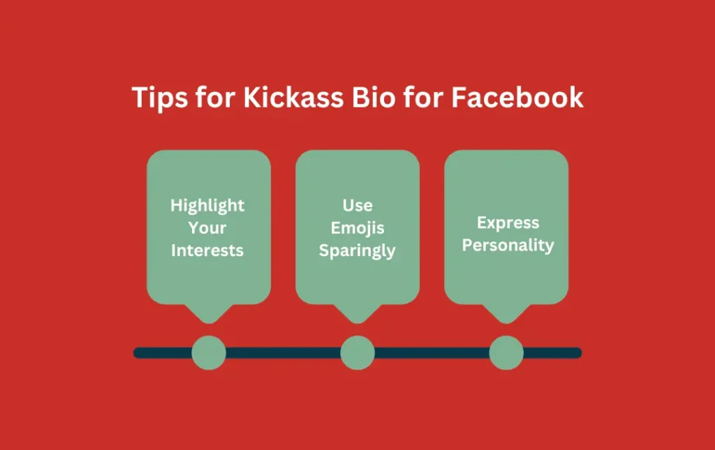Infographics: Tips for Kickass Bio for Facebook
