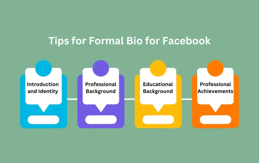 Infographics: Tips for Tips for Formal Bio for Facebook