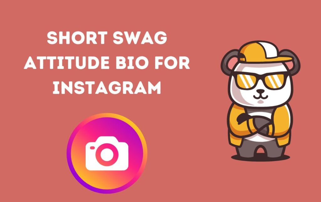 Short Swag Attitude Bio For Instagram